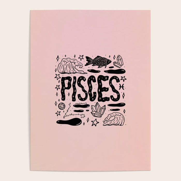 Celestial Pisces Poster Gallery Image 1