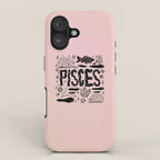 Celestial Pisces iPhone Case Gallery Image 1