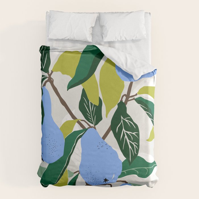 Blue Pears Duvet Cover Gallery Image 6