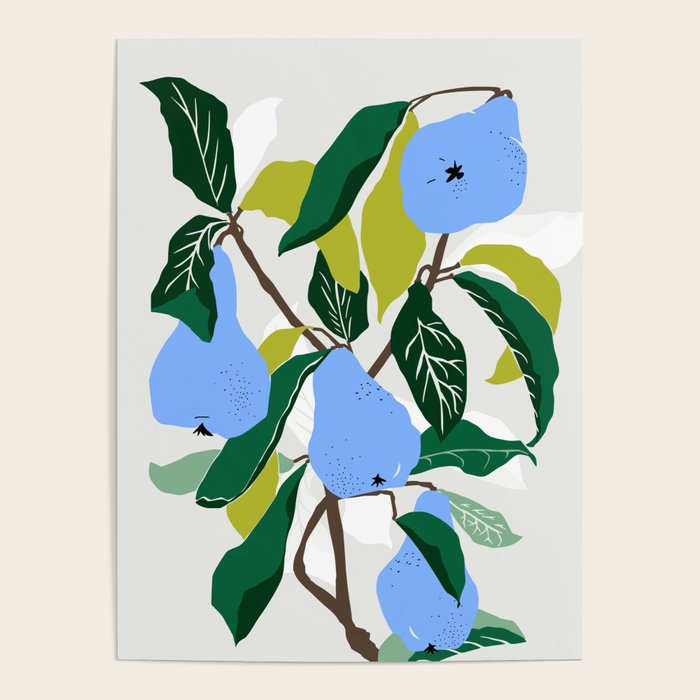 Blue Pears Poster Gallery Image 4