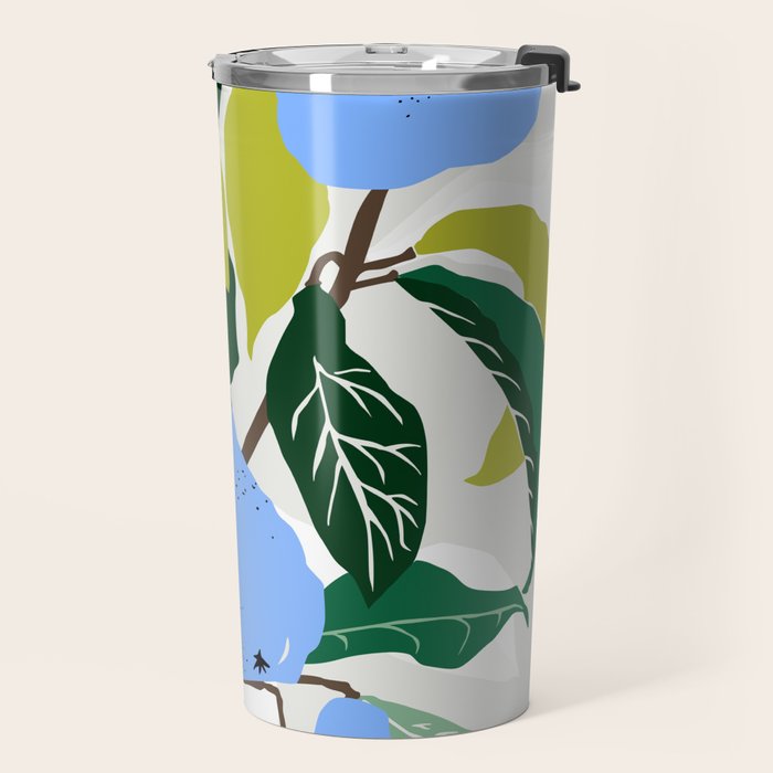 Blue Pears Travel Mug Gallery Image 2