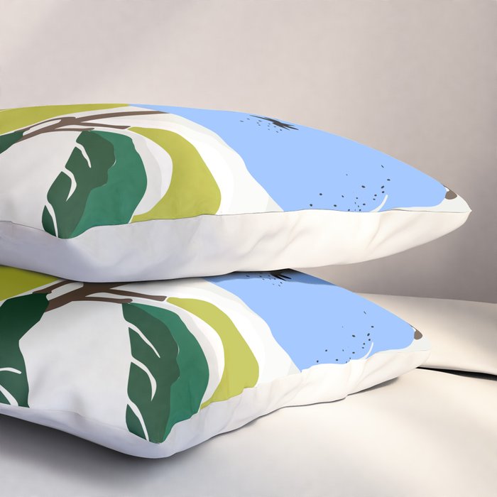 Blue Pears Pillow Sham Gallery Image 3