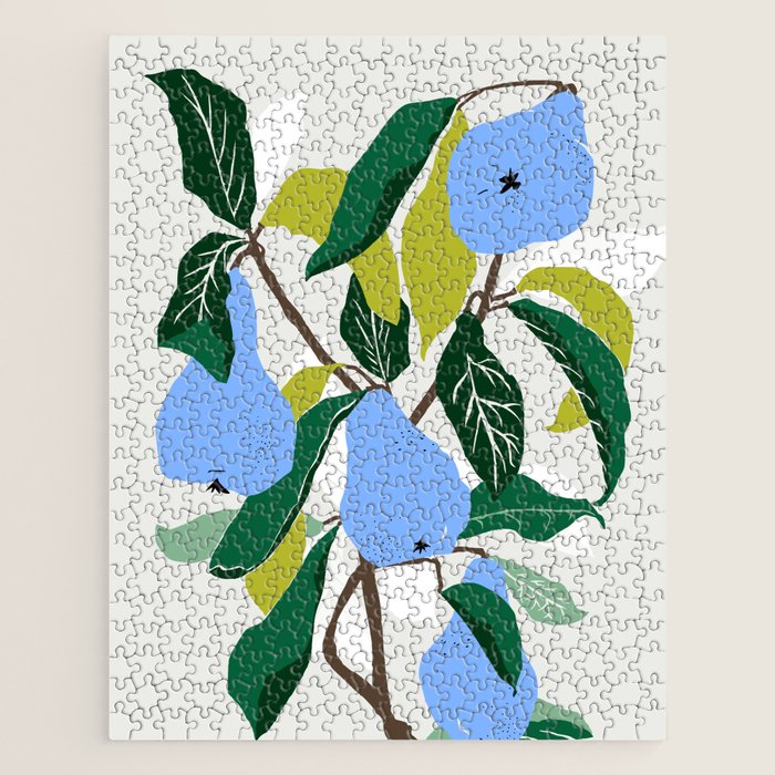 Blue Pears Jigsaw Puzzle Gallery Image 1
