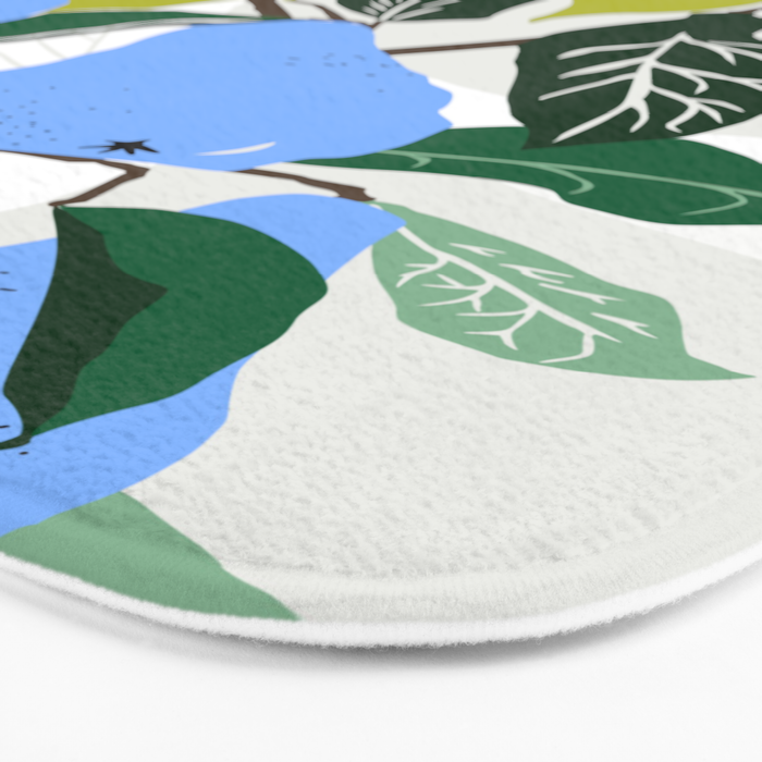 Blue Pears Bath Mat Gallery Image 3