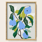 Blue Pears Serving Tray Gallery Image 1