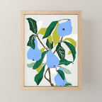 Blue Pears Mini Art Print Gallery Image 1