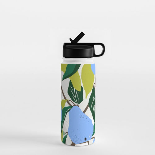 Blue Pears Water Bottle Gallery Image 1