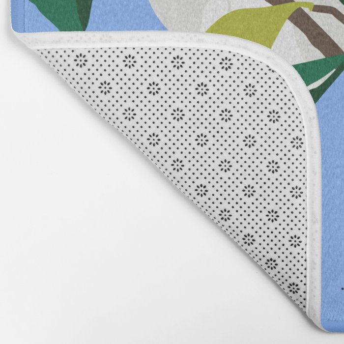 Blue Pears Bath Mat Gallery Image 2