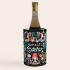 Namaste, Bitches - Charcoal Palette Wine Chiller Gallery Image 1