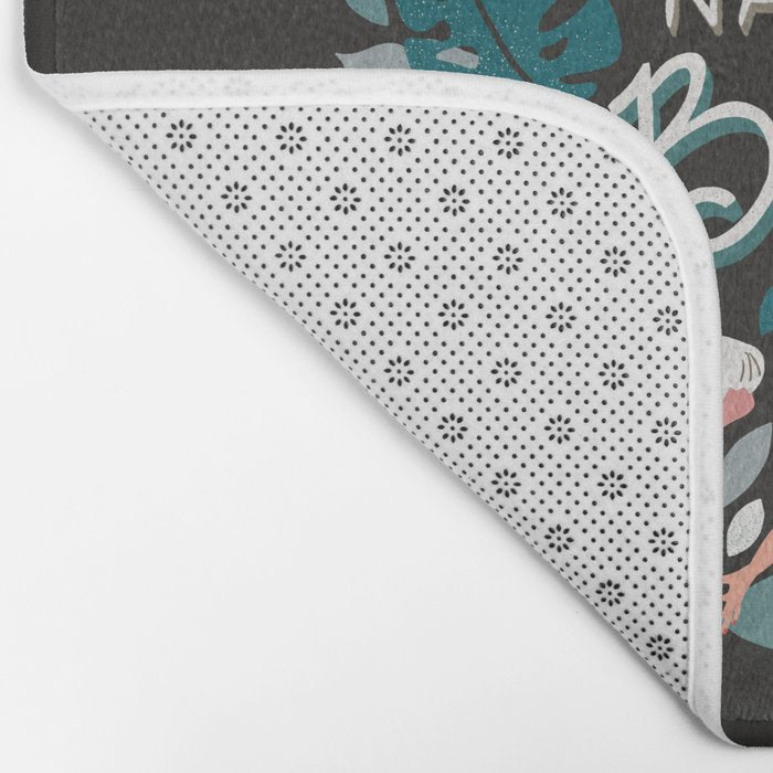 Namaste, Bitches - Charcoal Palette Bath Mat Gallery Image 2