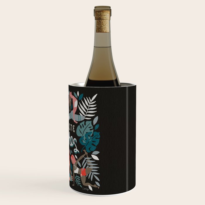 Namaste, Bitches - Charcoal Palette Wine Chiller Gallery Image 3