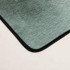 Watercolor Pine Forest Mountains in the Fog Desk Mat Gallery Image 4