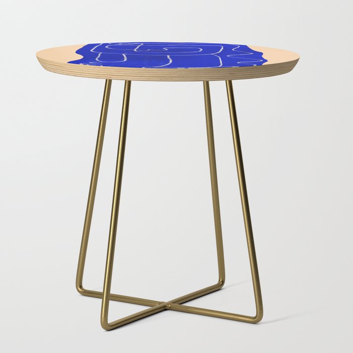 Abstract line art Figure 7 Side Table Gallery Image 1