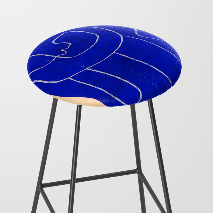 Abstract line art Figure 7 Stool Gallery Image 2