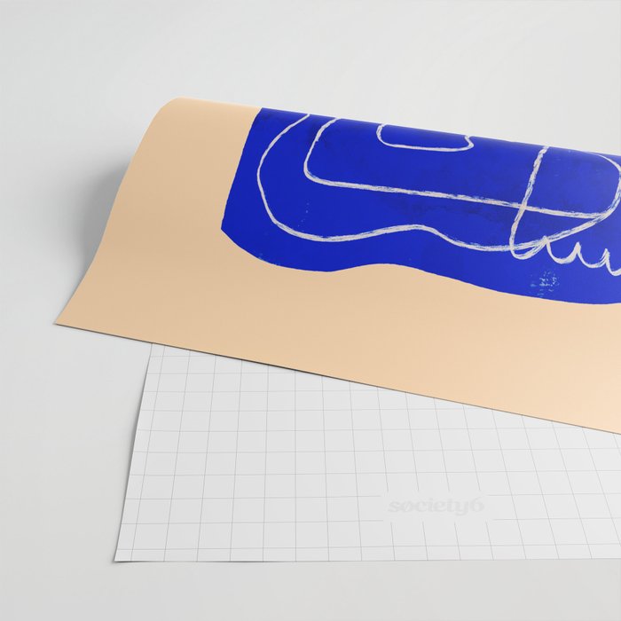 Abstract line art Figure 7 Wrapping Paper Gallery Image 2