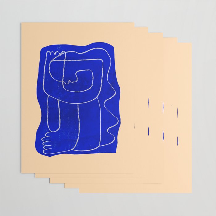 Abstract line art Figure 7 Wrapping Paper Gallery Image 3