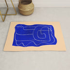 Abstract line art Figure 7 Rug Gallery Image 1