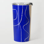 Abstract line art Figure 7 Travel Mug Gallery Image 2