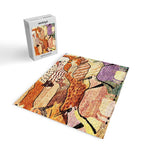 Vintage African Animal Rug Print Jigsaw Puzzle Gallery Image 2