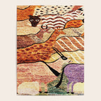 Vintage African Animal Rug Print Poster Gallery Image 4