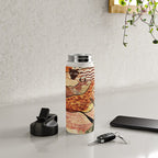 Vintage African Animal Rug Print Water Bottle Gallery Image 4