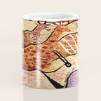 Vintage African Animal Rug Print Coffee Mug Gallery Image 4