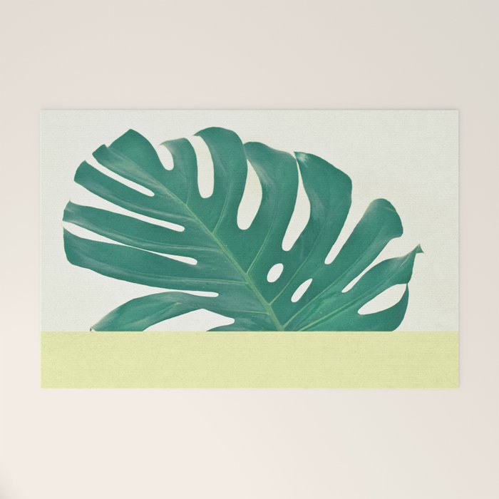 Monstera Dip II Welcome Mat Gallery Image 1