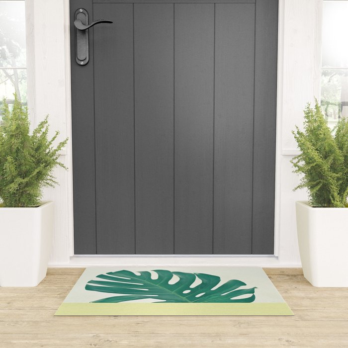 Monstera Dip II Welcome Mat Gallery Image 3