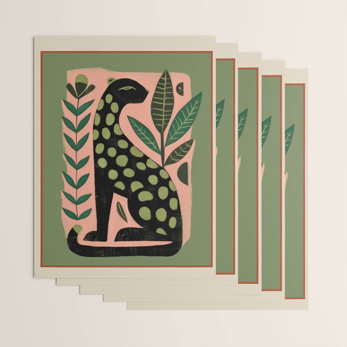 Spotted Cat Wrapping Paper Gallery Image 3