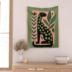 Spotted Cat Wall Tapestry Gallery Image 2