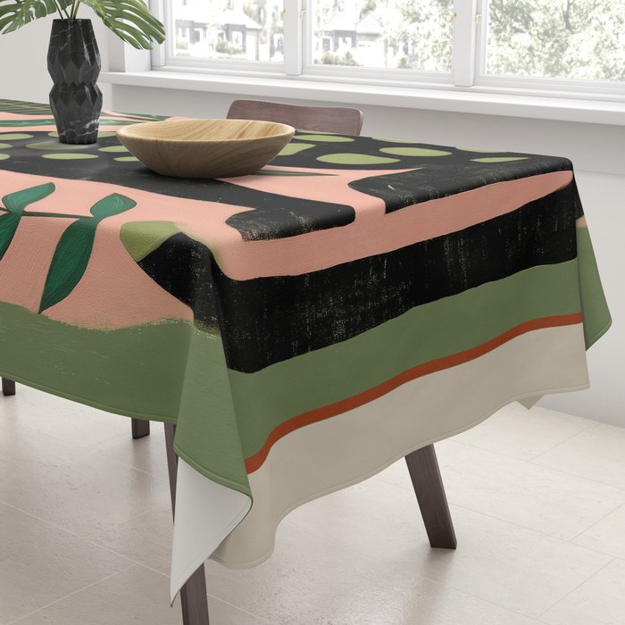Spotted Cat Tablecloth Gallery Image 3