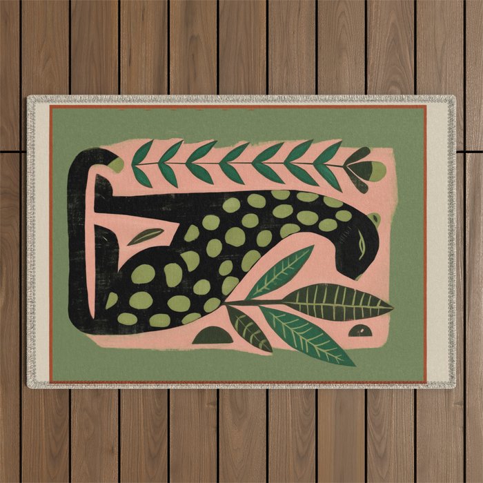 Spotted Cat Outdoor Rug Gallery Image 1