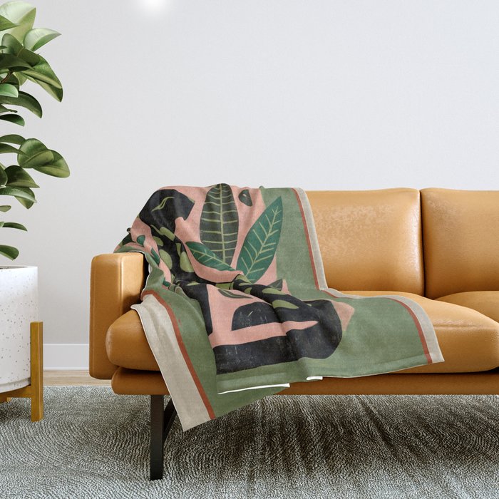 Spotted Cat Throw Blanket Gallery Image 1