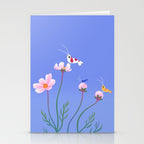 Cosmos and shrimp Stationery Card Gallery Image 2