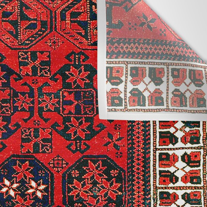 Baluch Khorasan Persian  Antique Rug Print Wall Tapestry Gallery Image 3