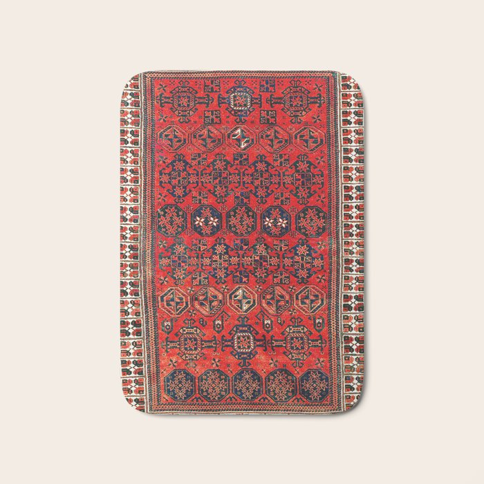 Baluch Khorasan Persian  Antique Rug Print Bath Mat Gallery Image 1