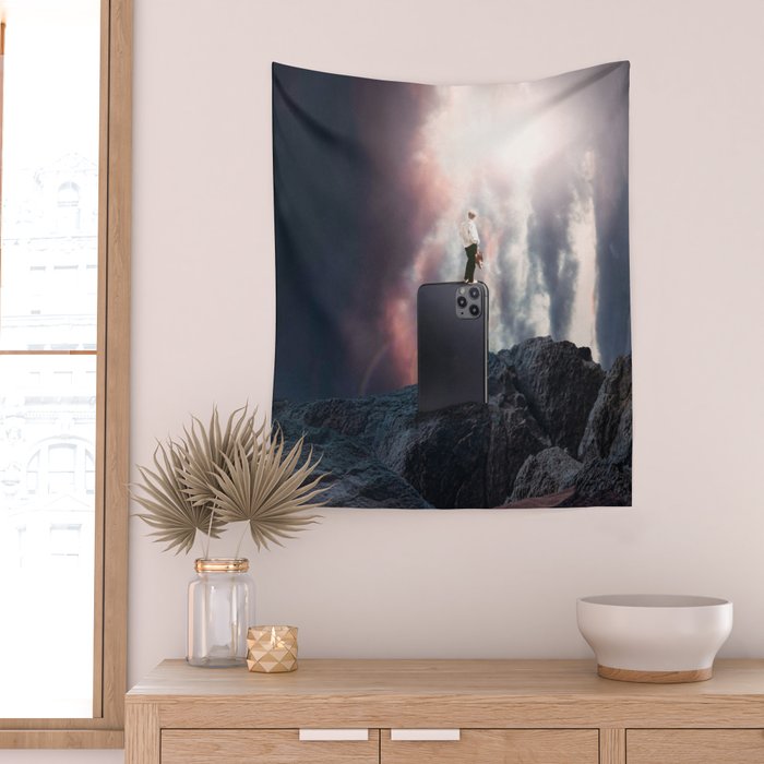 We will Escape from our Cells Wall Tapestry Gallery Image 2