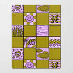 Pisces Checkered Print Notebook Gallery Image 4