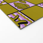 Pisces Checkered Print Welcome Mat Gallery Image 2