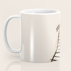 Abstract Cat in Lines Coffee Mug Gallery Image 3