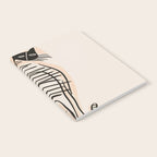 Abstract Cat in Lines Notebook Gallery Image 2