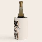 Abstract Cat in Lines Wine Chiller Gallery Image 3