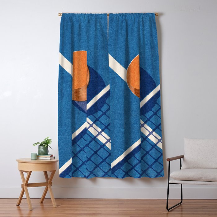 BALLS / Table Tennis II Window Curtain Gallery Image 5