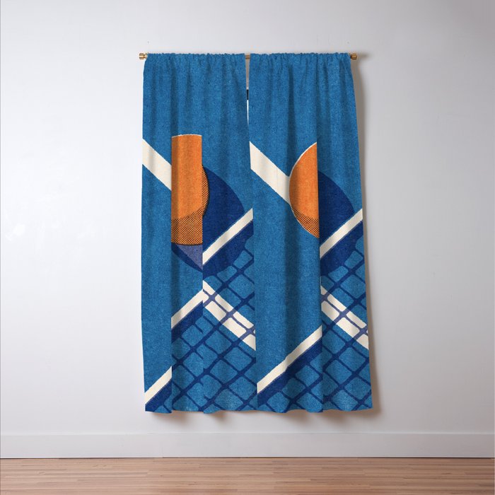BALLS / Table Tennis II Window Curtain Gallery Image 3
