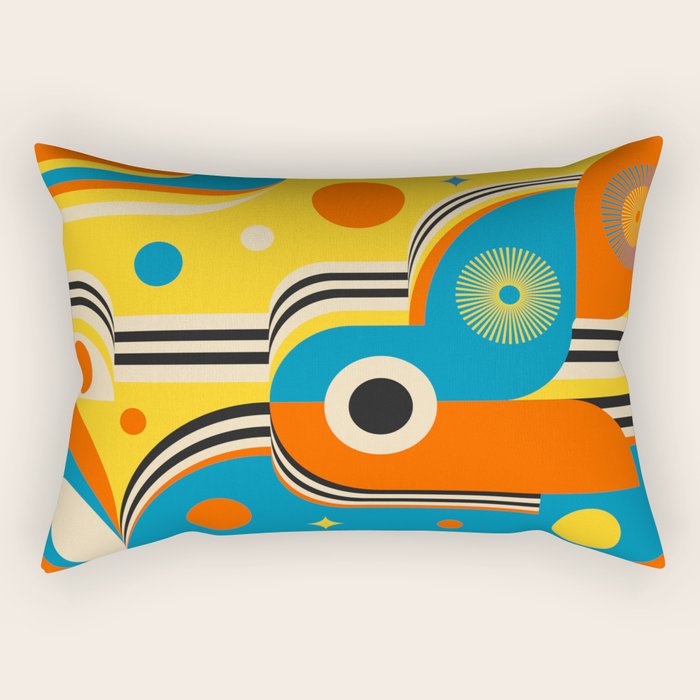 Happy Spirit Rectangular Pillow Gallery Image 1