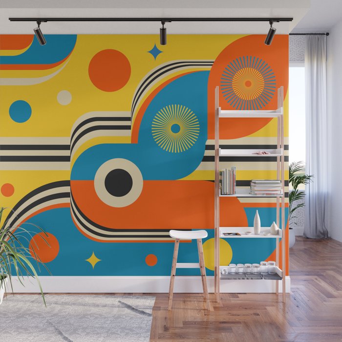 Happy Spirit Wall Mural Gallery Image 1