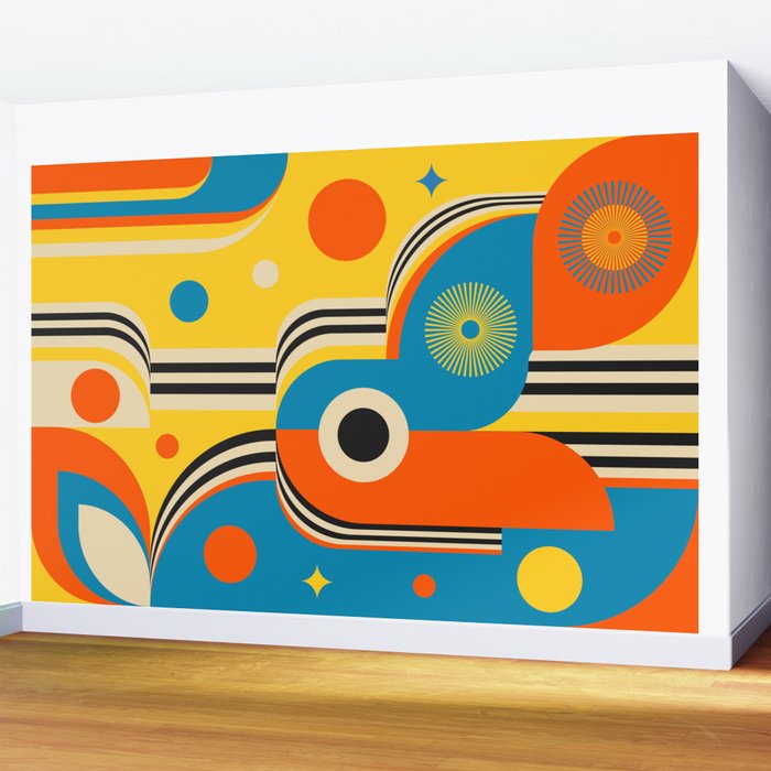 Happy Spirit Wall Mural Gallery Image 2