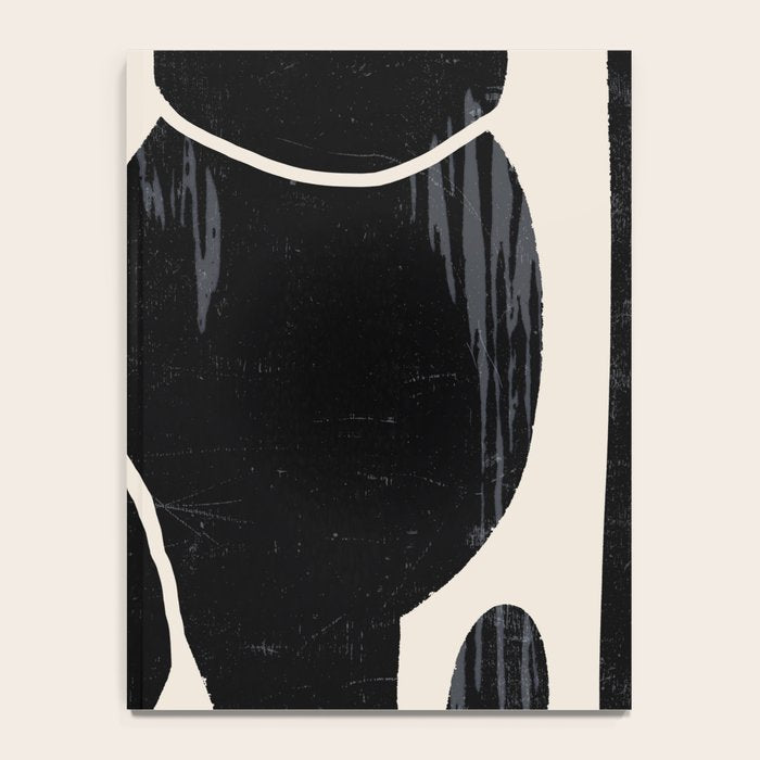 Modern Abstract Art Cat Notebook Gallery Image 4