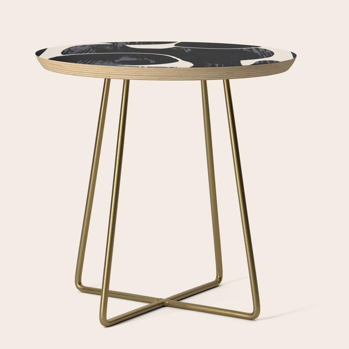 Modern Abstract Art Cat Side Table Gallery Image 1