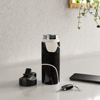 Modern Abstract Art Cat Water Bottle Gallery Image 4